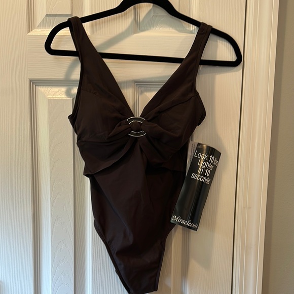 Miraclesuit Other - Miraclesuit Brown One Piece Swimsuit